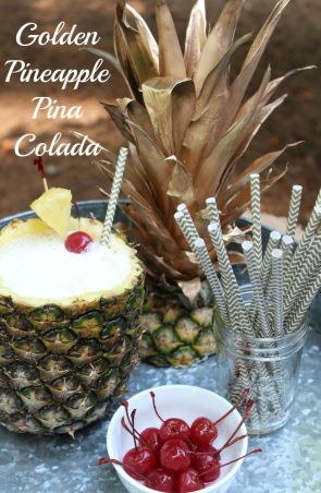 Golden Pineapple Piña Colada